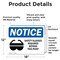 Signmission 12 in Height, 18 in Width, Vinyl Decal, Rectangle OS-2PACK-NS-D-1218-L-18173 - alternate 6